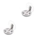 thumbnail image 1 of Injueey Pill Splitter Box ABS PC Reutilizable Acero inoxidable Slicer Almacenamiento Tablet Divider Oficina Negocios Viaje Organizador Accesorios Gris gris 2piezas Injueey CBP192193, 1 of 6