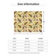 thumbnail image 5 of Balery Beautiful Bright Birds And Flowers Manta de Franela con Dibujo, Lujo Ultra Suave y Cálido, Antipelusa y Resistente a las Arrugas para Cama, Sofá, Camping -40"x30", 5 of 6