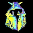 thumbnail image 3 of GET IT Holographic Puffer - Holographic Jacket - Rainbow Jacket - Iridescent Jacket - Reflective Jacket - Reflective Puffer Jacket - Puffer Jacket, 3 of 5