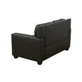 thumbnail image 4 of Gewnee 57" Faux Leather Upholstered Loveseats with Nailhead Trim for Living Room,Black, 4 of 8