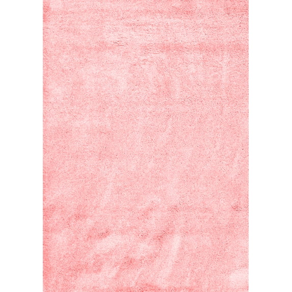 Ahgly Company Indoor Rectangle Solid Red Modern Area Rugs, 5' x 8'