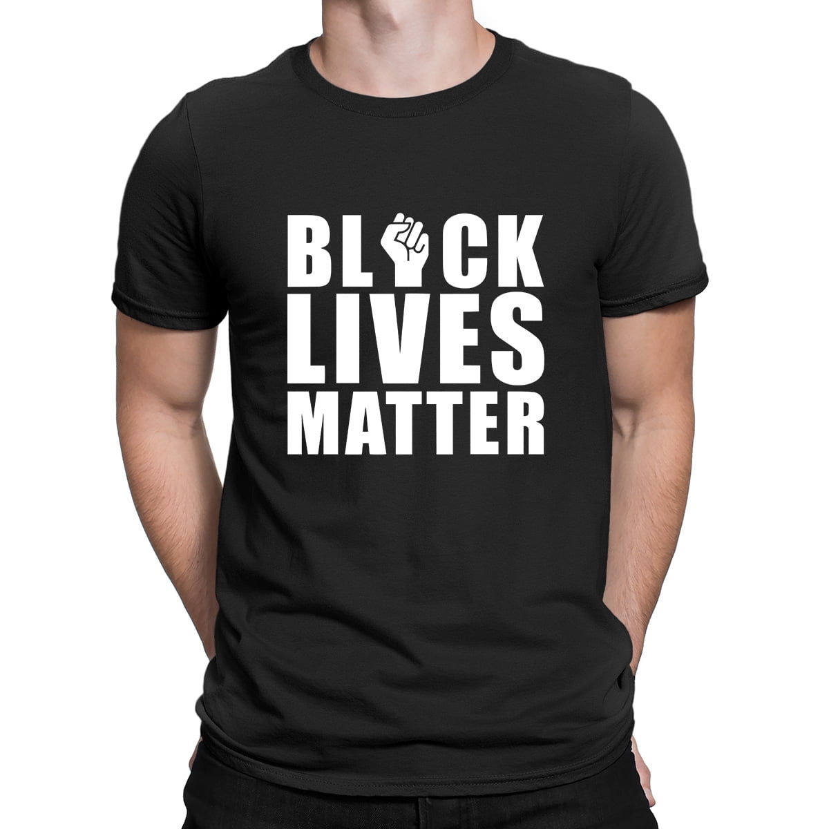 BLACK LIVES MATTER,Black Vest Tops<BOX> Men's Anti Racism Protest Anti Violence 