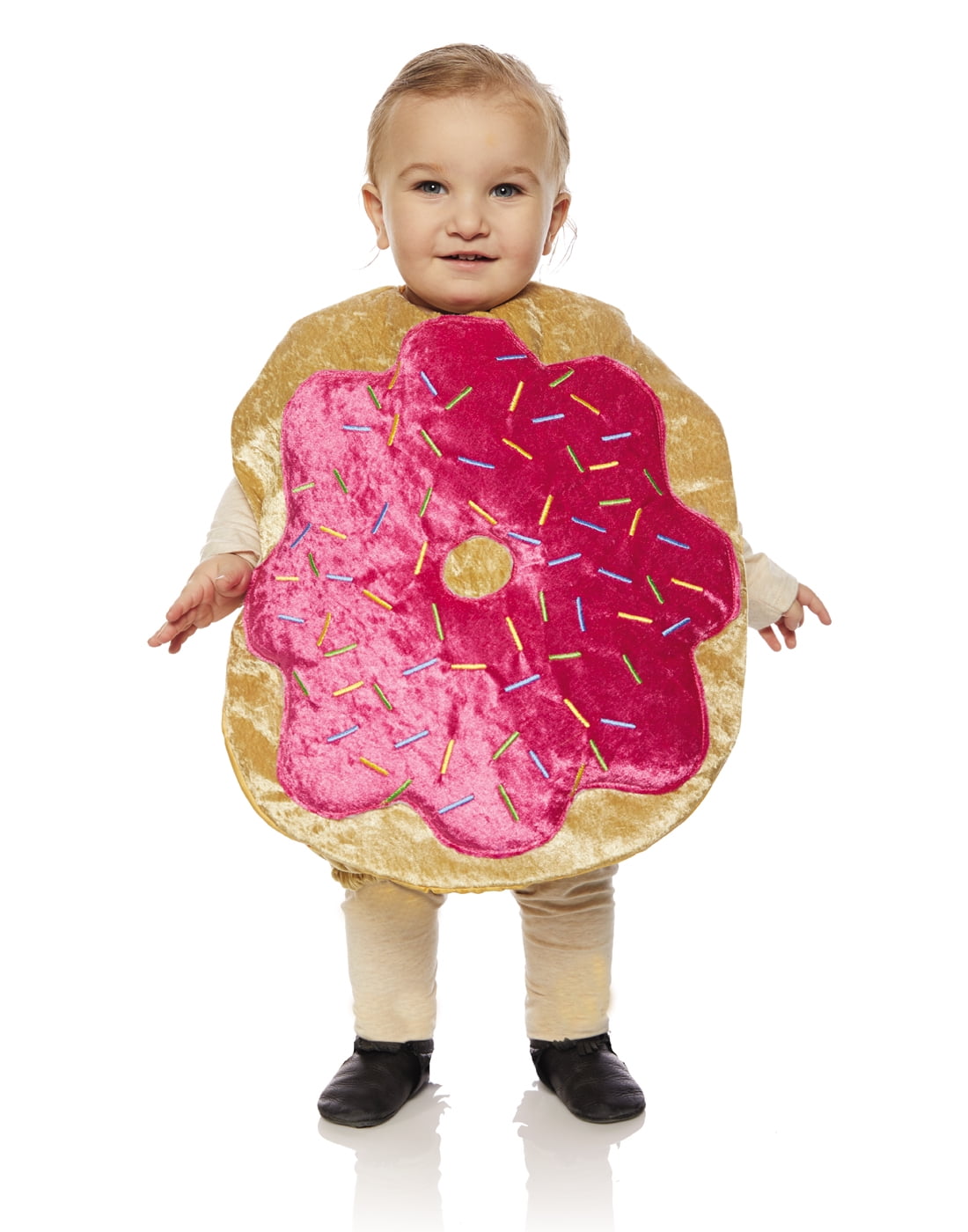 Donut Girls Toddler Belly Baby Plush Cute Desert Costume-M