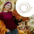 thumbnail image 5 of Unique Bargains 1 Pc Waist Chain Oval Adjustable Waist Cord for Women Gold Tone, 5 of 6