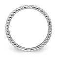 thumbnail image 2 of Sterling Silver Rhodium Ring, 2 of 5