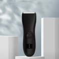 thumbnail image 3 of Recortadora de pelo de ingle para hombres, recortadora/afeitadora eléctrica de bolas, afeitadora impermeable para ingle y cuerpo en húmedo/seco ER, 3 of 5