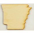 thumbnail image 1 of Arkansas State Cutout Size:Large 20.5" x 17.5" 1 Pc Thickness:1/4" Baltic Birch Plywood, 1 of 1