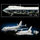 thumbnail image 5 of LEGO Icons Shuttle Carrier Aircraft Kit de Construcción y Decoración con Modelos de un Boeing 747 y el Enterprise de la NASA, para Fans Adultos de la Exploración Espacial 10360, 5 of 5