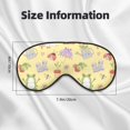 thumbnail image 4 of Uemuo Frog Bee Pattern Sleep Eye Mask - Light Blocking Sleep Mask Blocking Out Light Perfectly, Soft and Comfortable Night Eye Mask, Eye Blinder, 4 of 7