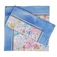 thumbnail image 1 of Vargottam Collection de Luxe Linge de Table Décor Serviette en Coton Tissu Imprimé Serviettes Réutilisables Ensemble de 12, 20 Pouces X 20 Pouces - Fleur Aquarelle, 1 of 6