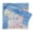Light Blue, variant on Vargottam Luxury Collection Dinner Table Linen Dcor Cotton Napkin Printed Fabric Reusable Napkins Set Of 4, 20" X 20" - Tropical Floral