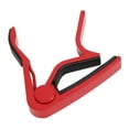 thumbnail image 2 of Guitar Capo, Universel Forte Déclenchement à Ressort Capo Changement Rapide à l'Épreuve des Rayures avec 5 Pics pour la Performance Rouge, 2 of 8