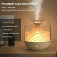 thumbnail image 2 of Humidificador Mini aromaterapia de escritorio 1800mAh lámpara de ambiente USB 700ml humidificador de gran capacidad para el hogar purificador de aire del dormitorio yeacher estándar, 2 of 6