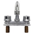thumbnail image 2 of Llave Mezcladora Para Lavabo Económica Rugo Rugo 24ct, 2 of 6