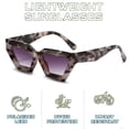 thumbnail image 3 of Gafas de sol poligonales de montura gruesa europeas y americanas, gafas de sol de moda personalizadas, hechas de PC, 3 of 5