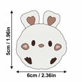 thumbnail image 3 of Plush Dog Toys for Aggressive Chewers, Dog Chew Toys,Interactive Dog Toys for Large Dogs Balls to Keep Them Busy for Small Medium Dogs (Gray), 3 of 6
