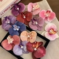 thumbnail image 6 of Colorful Hair Accessories Handmade Sand Beach Hair Grip Flowers Hair Clips Chic Butterfly Hairpin 7, 6 of 7