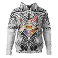 thumbnail image 3 of Sudadera con capucha maorí de Nueva Zelanda con estampado 3D para hombre, estilo Harajuku, de manga larga, estilo vintage, para deportes callejeros, para otoño, 3 of 4