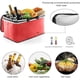 thumbnail image 3 of Picnic basket, foldable, insulated, black, blue, red, 3 of 5