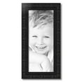 thumbnail image 2 of ArtToFrames 10" x 24" Majestic Black Picture Frame, 10x24 inch Black Wood Poster Frame (WOM-5120),  Pack, 2 of 7