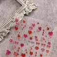 thumbnail image 3 of Pegatinas de nail art WFBBKP 5D corazones brillantes de San Valentín, 3 of 7