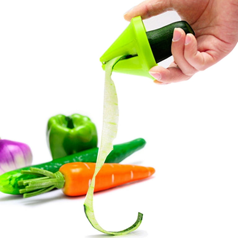 Yinmgmhj Kitchen Funnel Model Spiral Slicer Vegetable Shred Carrot Radish  Cutter GN Peeler 
