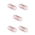 thumbnail image 1 of maskred 1/2/3/5 Anneau de Sortie d'Air Mode Robuste et Résistant à l'Usure pour une Longue Durée Rouge 5 Pcs, 1 of 6