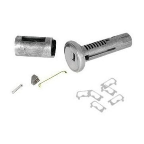 KarParts360 For Chevy Equinox 2010-2017 Ignition Lock Cylinder Set | Excluded Keys | Dull Finish | Uncoded | With Tumblers And Springs