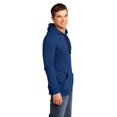 thumbnail image 3 of District Young Mens The Concert Fleece Hoodie-4XL (Deep Royal), 3 of 6