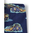 thumbnail image 3 of The Children's Place Baby & Toddler Boys Short Sleeve Construction Snug Fit PJs, Sizes 12M-5T, 3 of 3