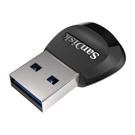 microSDカードリーダー USB3.0接続 SanDisk サンディスク MobileMate UHS-I 最大170MB/s microSDXC対応 海外リテール SDDR-B531-GN6NN ◆メ