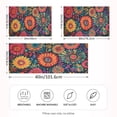 thumbnail image 4 of Dailycode Satin Pillow Case Queen Silk Pillow Cover for Hair and Skin Envelope Closure Vibrant and Colorful Flowers 20"x30", 4 of 9