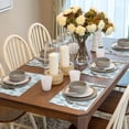thumbnail image 6 of Placemats Set of 4 / 6, Blue butterfly checkered Placemats for Dining Table Indoor/Outdoors Heat Resistant Washable Placemats 18" x 12", 6 of 8