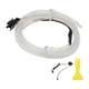 thumbnail image 1 of Cuerda de luz LED EL de 1m Unique Bargains, tira de luz de neón flexible para iluminación interior de automóviles, decoración de automóviles USB(5V) blanca, 1 of 7