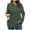 Army Green, variant on ZUKMRJPC Womens Plus Size Hoodies Sweaters Casual Long Sleeve Lightweight Loose Fit Drawstring Pullover Fall Cozy Solid Color Tops