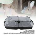 thumbnail image 4 of Pet Play Tent with Removable Bottom, 4 Zipper Door Design Pop Open Chicken Enclosure for Dogs, Cats, Chickens, Ducks, 4 of 7
