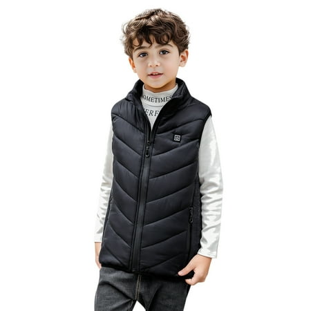 

Rgdypko Classic Jacket For Boys Girls Coat&Jacket Electric Heating Vest Kids Winter Warm Smart Electric Heated Vest Outwear [Battery Not Included] Outerwear Jacket Gifts For Toddles Girls Boys