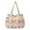 Flower Print, variant on Women Corduroy Tote Bag Large Capacity Multi‑Pocket Shoulder Tote Bag for Work School Daily Use