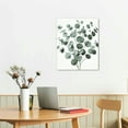 thumbnail image 3 of COMIO FRAMED Botanical Plant Wall Art, Light Green Eucalyptus Leaf Picture Wall Art Minimalist Floral Wall Decor for Bedroom Living Room Bathroom Kitchen, 3 of 5
