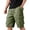 5# Army Green, variant on Cargo Shorts Mens Knee Length Camo Casual Classic Relaxed Fit Drawstring Waist with Pockets Camouflage XL