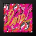 thumbnail image 2 of Biscardi, Nicholas 12x12 Black Modern Framed Museum Art Print Titled - Pink Love, 2 of 5