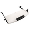 thumbnail image 5 of KALLORY Ergonomic Slide Out Keyboard Tray in White, Adjustable Desk Mount, Space-Saving Design, 1 Set, 5 of 8