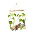 thumbnail image 3 of LeeQinersw Baby Crib Mobile Toy Green Leaves Gifts Easy Installation Creative Forest Animal, 3 of 7