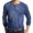 Dark Blue, variant on Men's Loose Casual Tie-Dye Print Henley Long Sleeve Shirt with Zip-Up Hoodie Gradient Color Top for Everyday Fashion and Urban Style,Gray M