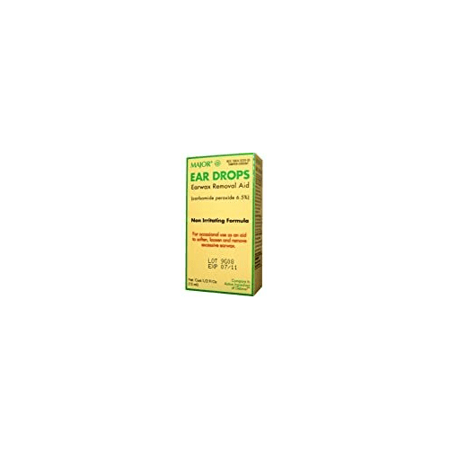 Ear Drops Earwax Removal Aid -- 0.5 Fl Oz By Major