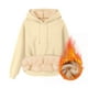 thumbnail image 4 of Sudadera con capucha, suéter de cuello alto, elástico, de color sólido, para hombre, suéter de cuello alto, abrigo de poliéster., 4 of 7