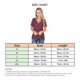 thumbnail image 4 of Mujeres hombro frío Top V cuello campana manga blusa frente Twist Crisscross Top blusa de color puro, 4 of 6