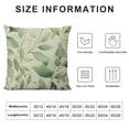 thumbnail image 5 of HENGT Spring Pillow Covers, Eucalyptus Leaves Decorative Throw Pillow Cases Green Leaf Spring Summer Seasonal Decorations for Home Bed Car, 5 of 5
