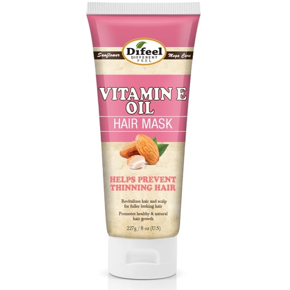 Difeel Vitamin E Oil Hair Mask 8 oz.