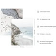 thumbnail image 2 of HAUS AND HUES Beach Pictures Wall Art - Set of 6 Coastal Wall Decor and Beach Posters for Walls, Beach Artwork for Walls, Ocean Wall Art Prints, Beach Wall Decor Blue Wall Art (16x20, Unframed), 2 of 6